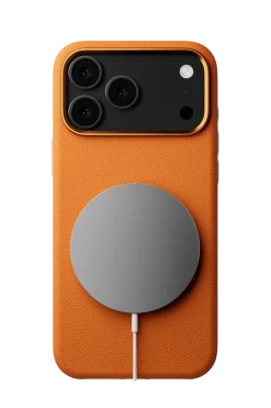Alternative view of Joko iPhone 17 Pro Max Wonder Deri Magsafe Kapak - Turuncu