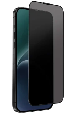 Uniq Apple iPhone 17 Pro Max Optix Covex Hayalet Cam Ekran Koruyucu - Siyah