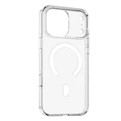 iPhone 17 Pro Uyumlu MagSafe Özellikli Sert Şeffaf Zero Telefon Kılıfı