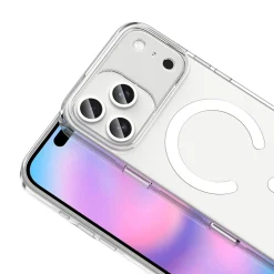 Alternative view of iPhone 17 Pro Uyumlu MagSafe Özellikli Sert Şeffaf Zero Telefon Kılıfı