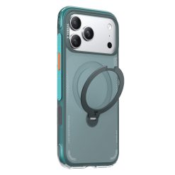 Alternative view of Torras Apple iPhone 17 Pro Max O Stand Spin Air Serisi Magsafe Kılıf - Yeşil-Mavi